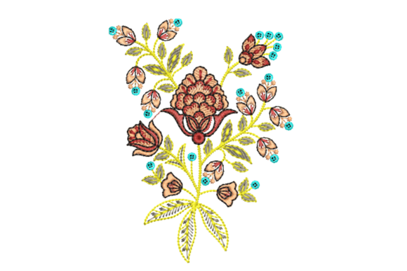 Rose Embroidery Design