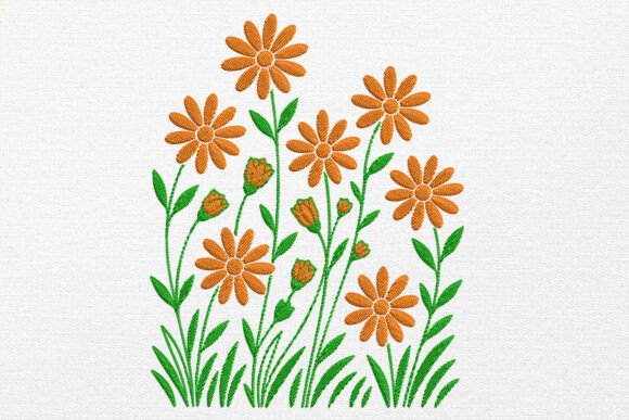Wild Daisy Embroidery